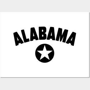 State of Alabama Posters and Art